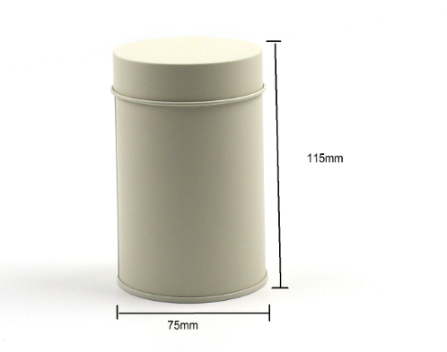 ブリキの茶缶 ベロ缶 ブリキの茶缶 ベロ缶